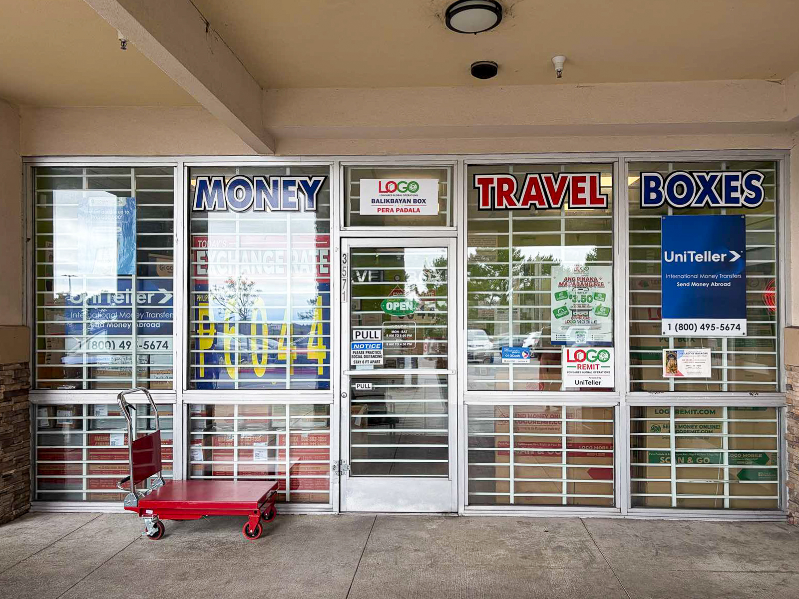 South San Francisco (Inside Seafood City) LOGO Cargo branch