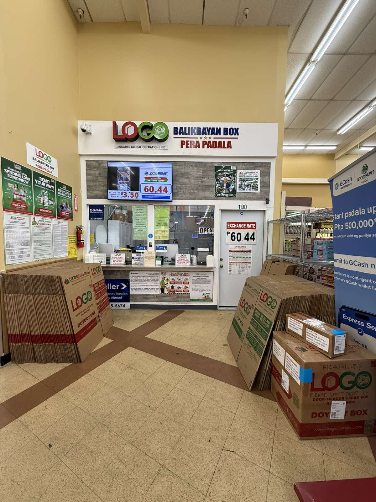 Union City (Inside Seafood City) LOGO Cargo branch